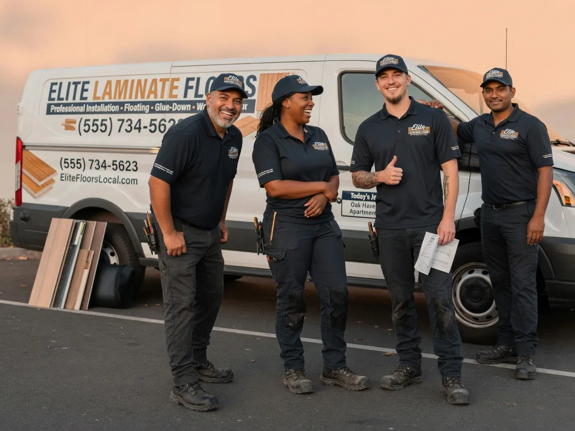 Laminate flooring installation company in Packwood, IA